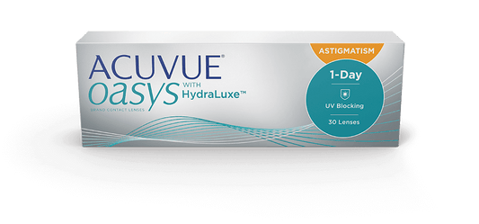 Acuvue Oasys 1 Day with Hydraclear for Astigmatism Contacts 30 Pack