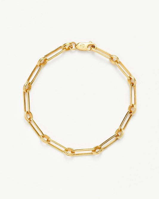 Aegis Chain Bracelet | 18ct Gold Plated