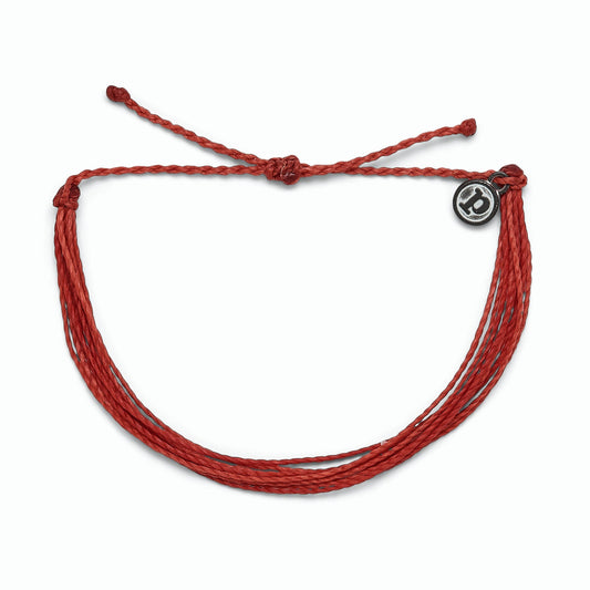 Bright Solid Red Bracelet