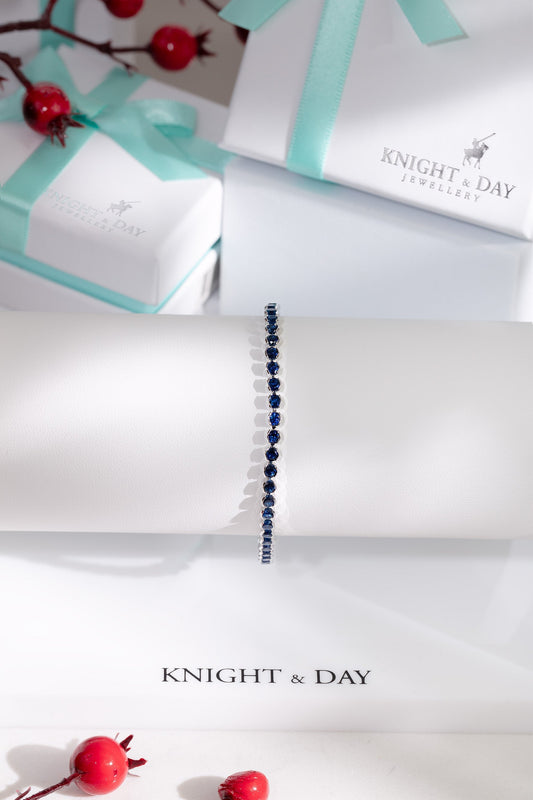 Dakota Sapphire Tennis Bracelet