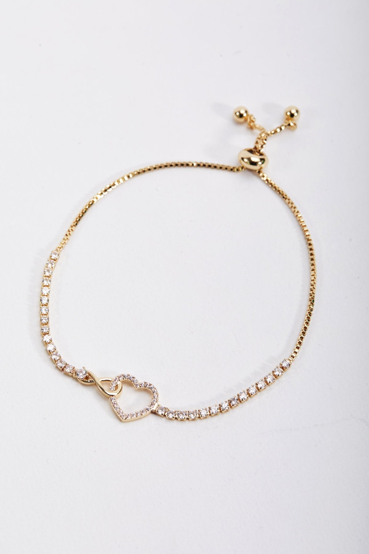 Gold Heart Bracelet