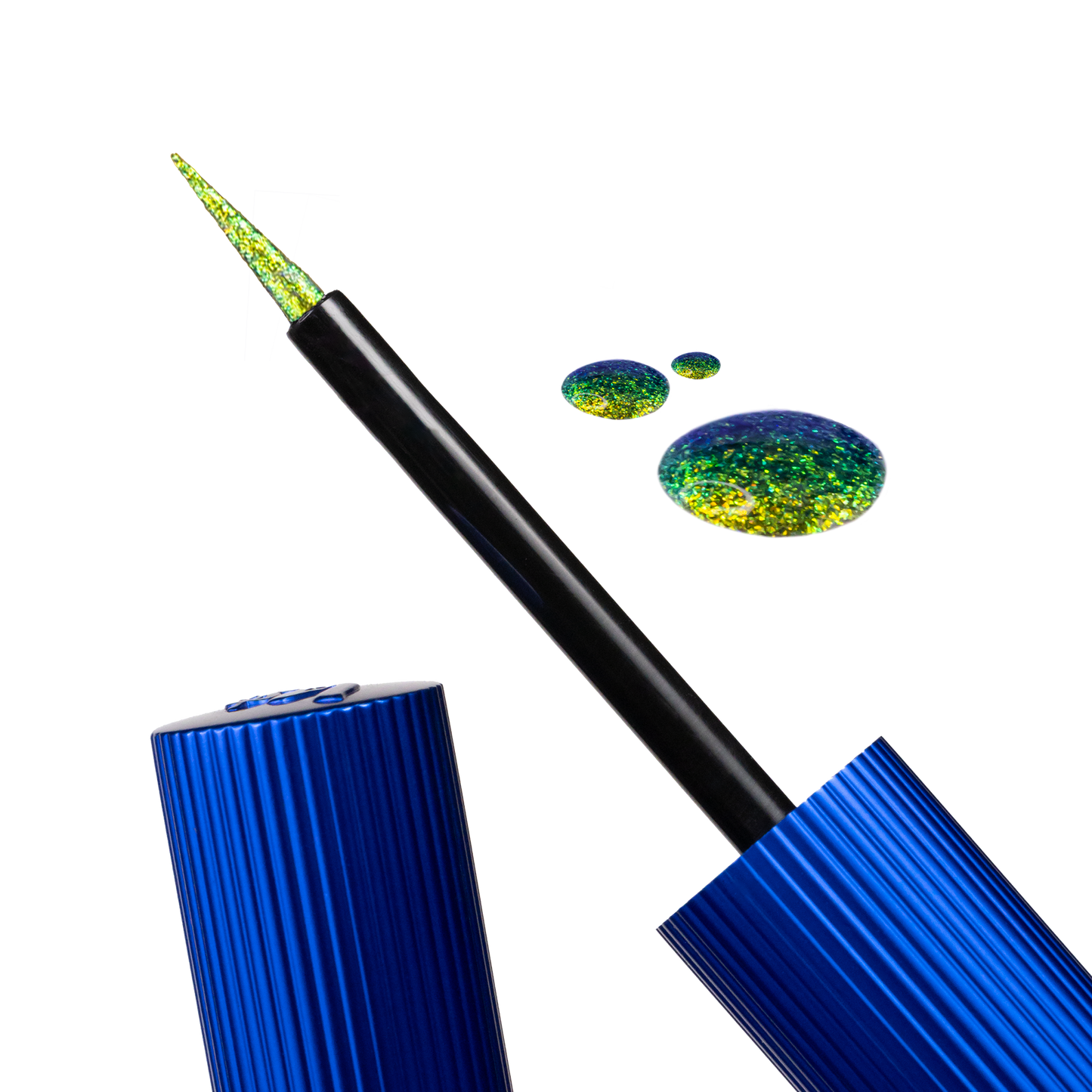 Whats Up Beauty - Egyptian Queen Liquid Eyeliner - Shade Nebu (Multichrome)