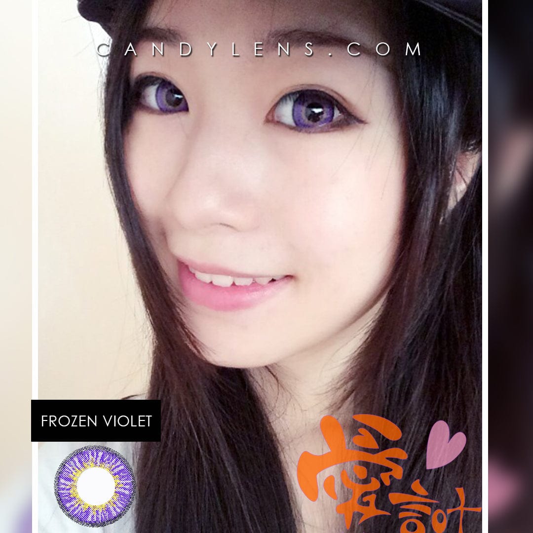 Frozen Violet Cosplay Contacts