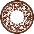 Royal Candy Hello Kitty Color Lens (0.00 only)