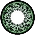 Royal Candy Hello Kitty Color Lens (0.00 only)