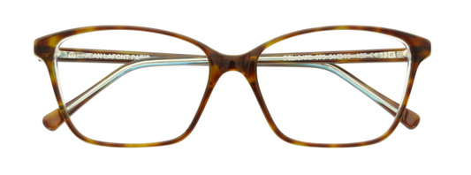 lafont delicate handmade in france plastic acetate women ladies female basic traditional classic elegant 675 tortoise blue front