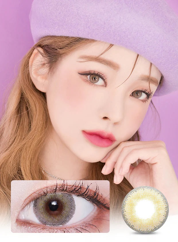 LensVery Silhouette Olive Brown One Day Contact Lenses 10 Pack