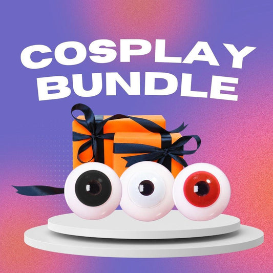 Cosplay/Halloween Lens Set (3 Pairs)