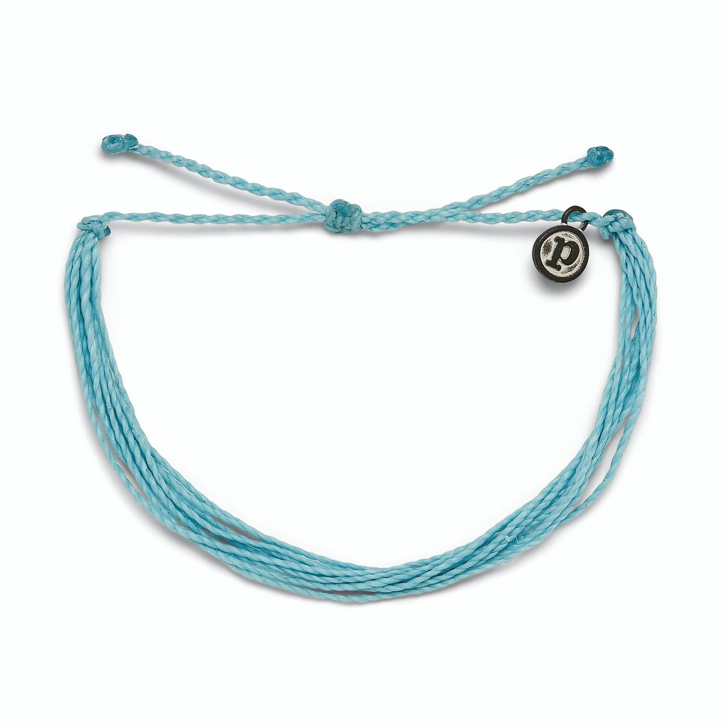 Crystal Blue Bright Solid Bracelet