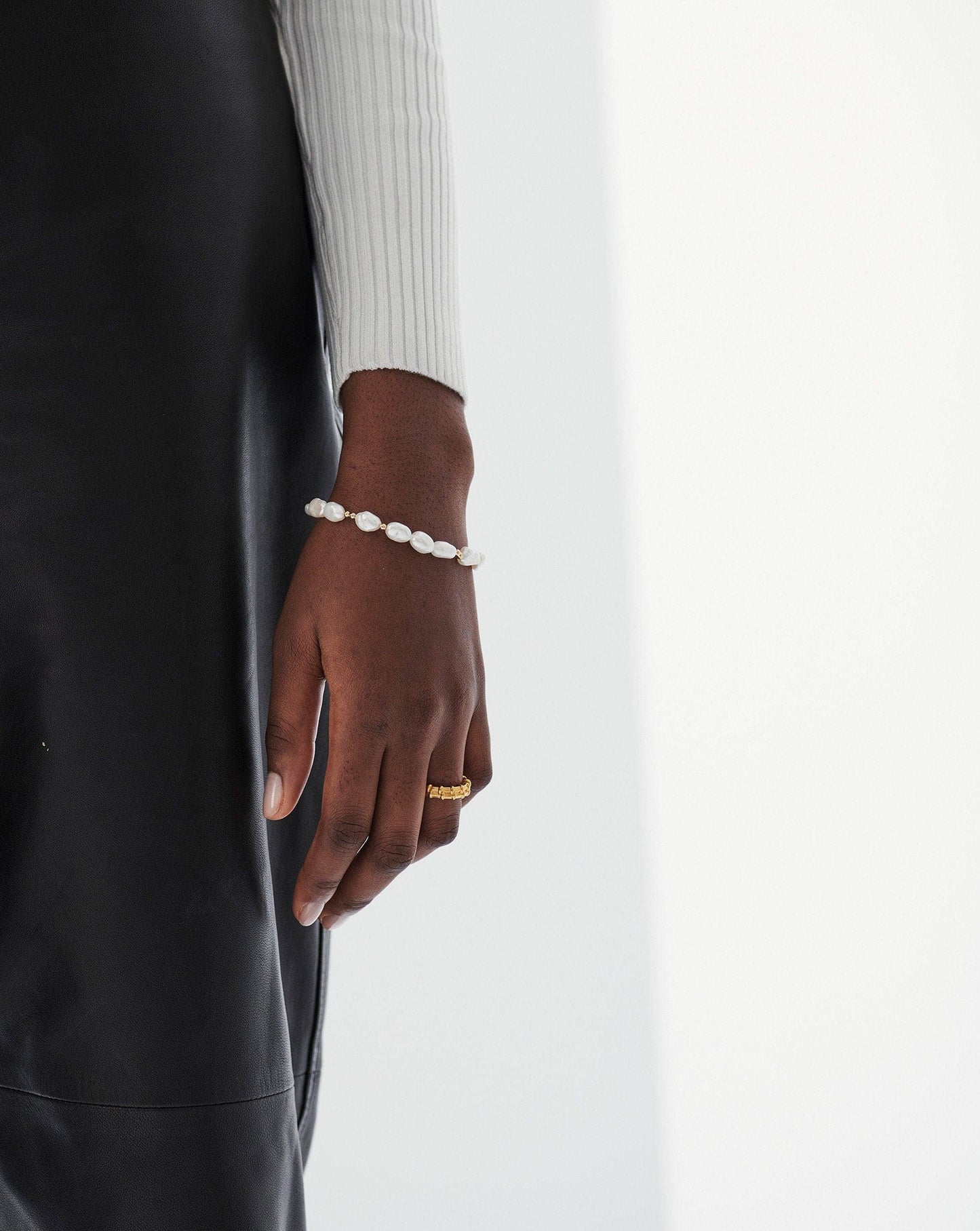 Pearl Beaded Bracelet