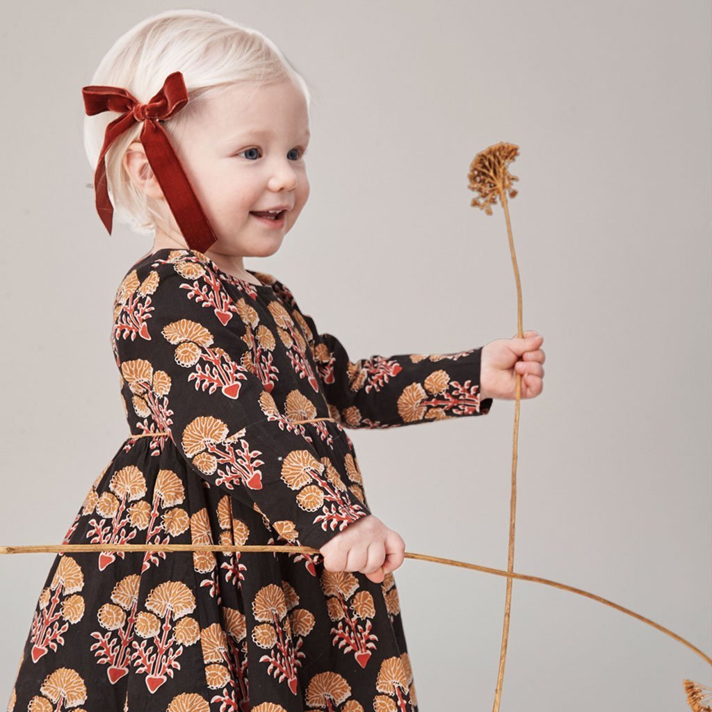 Pink Chicken Baby Amma Floral Dress