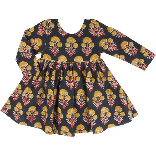 Pink Chicken Baby Amma Floral Dress