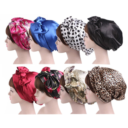 58cm Multi-Purpose Soft Satin Headwrap