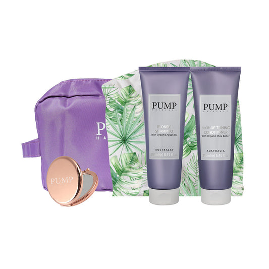 Pump Haircare Blonde Shampoo & Conditioner 250ml Duo Pack