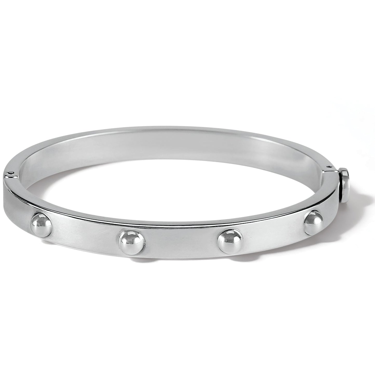 Pretty Tough Groove Hinged Bangle Bracelet