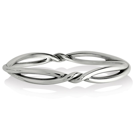Interlok Twist Bangle Bracelet