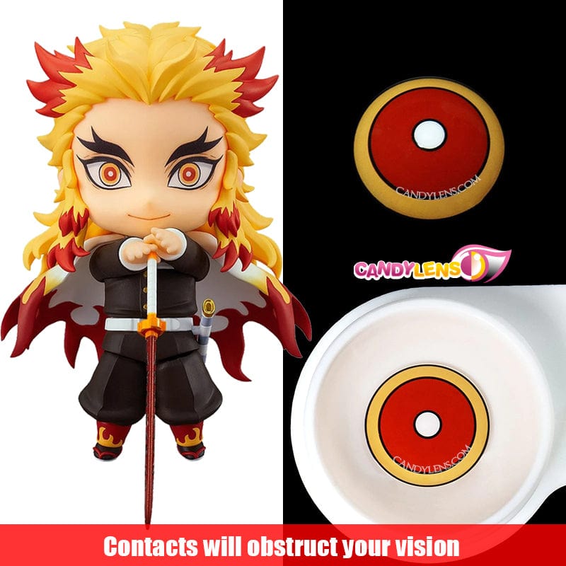 Demon Slayer Anime Cosplay Contacts (0.00 only)