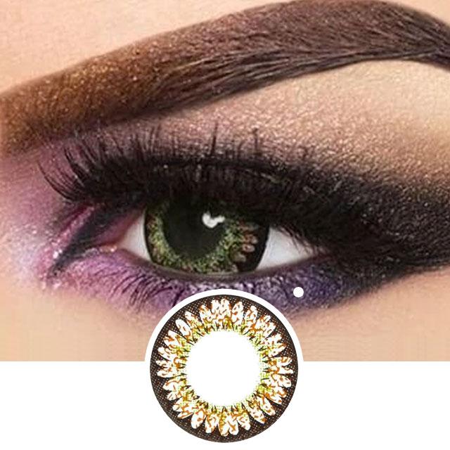 Brown Contact Lenses Sakura