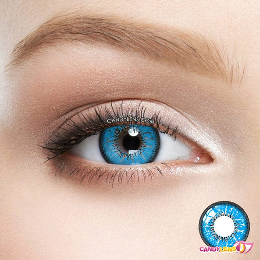 Vega Storm Blue Cosplay Contacts