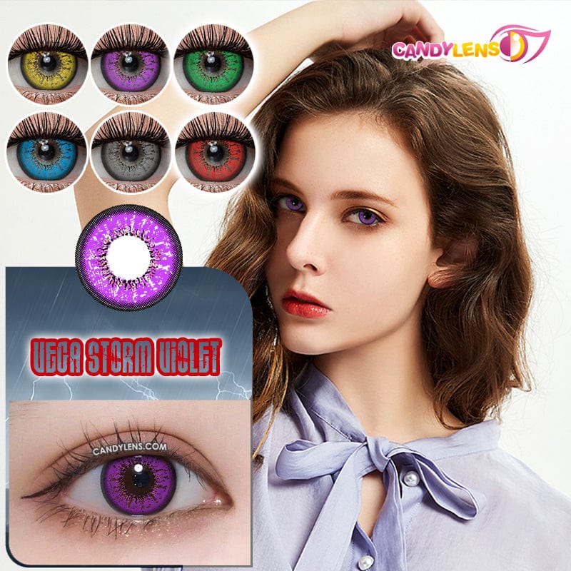 Vega Storm Violet Cosplay Contacts