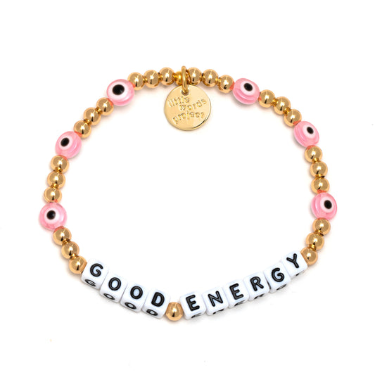 'Good Energy' Protected Pink Bracelet - M/L