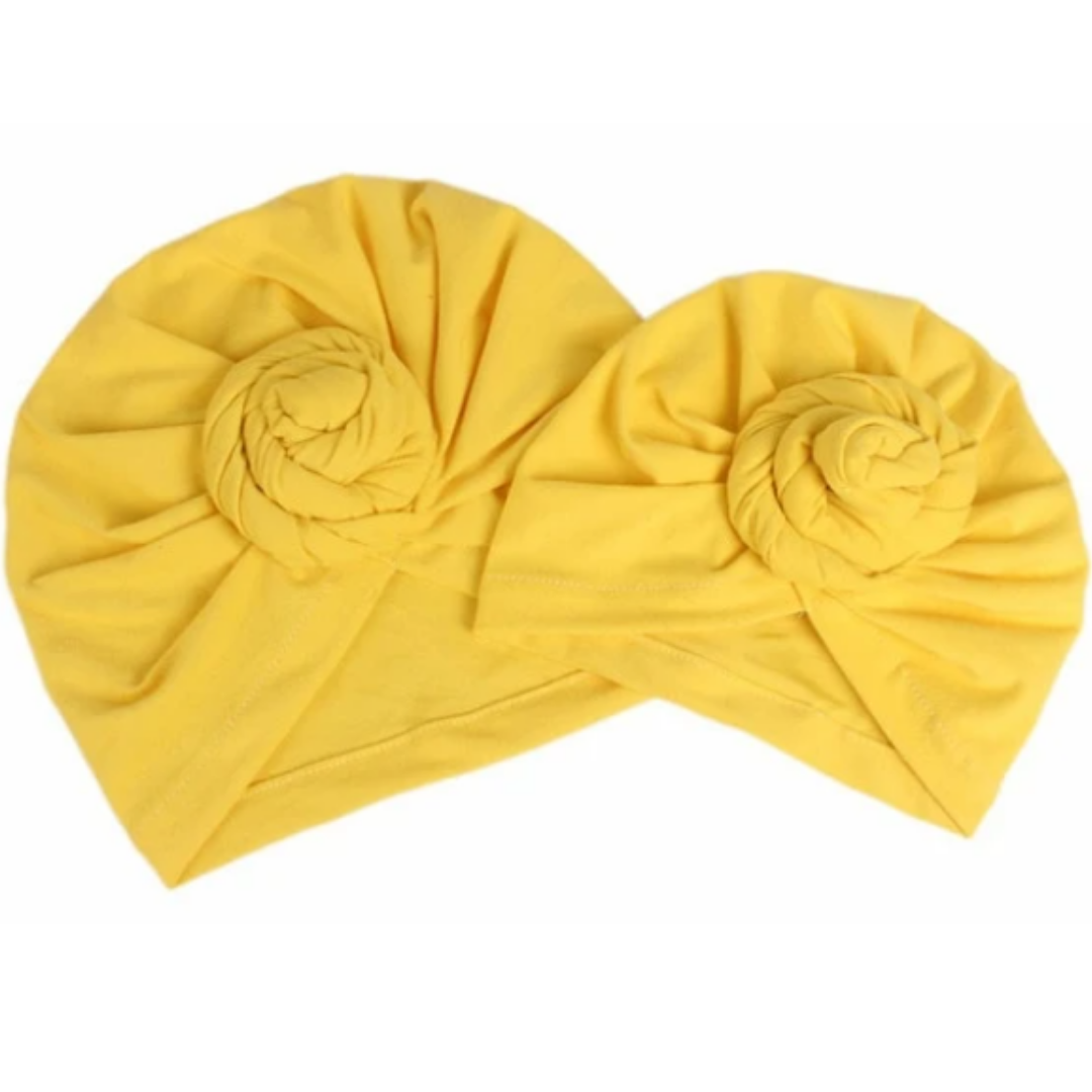 Mummy and kids turban